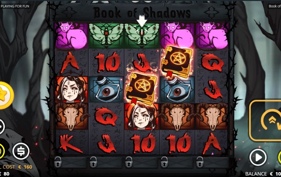カジノシークレットBook of Shadows